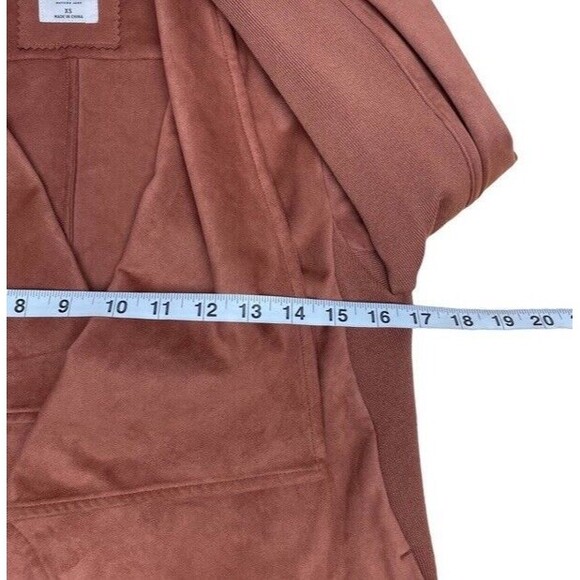 Good Hart by Matilda Jane Cordell Jacket Faux Suede Draped Lightweight Moto XS - Picture 6 of 10